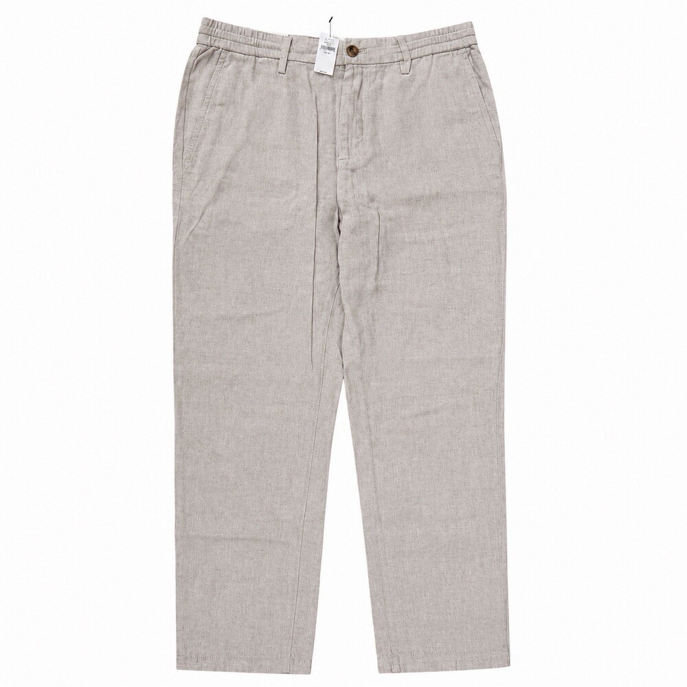 Banana Republic Men’s Linen Blend Athletic Pants 29x30 Beige NWT